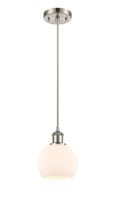 Ballston Mini Pendant Antique Brass Finish