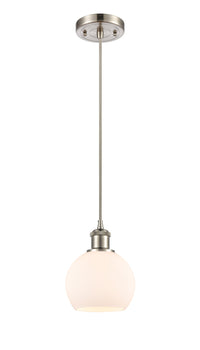 Ballston Mini Pendant Antique Brass Finish