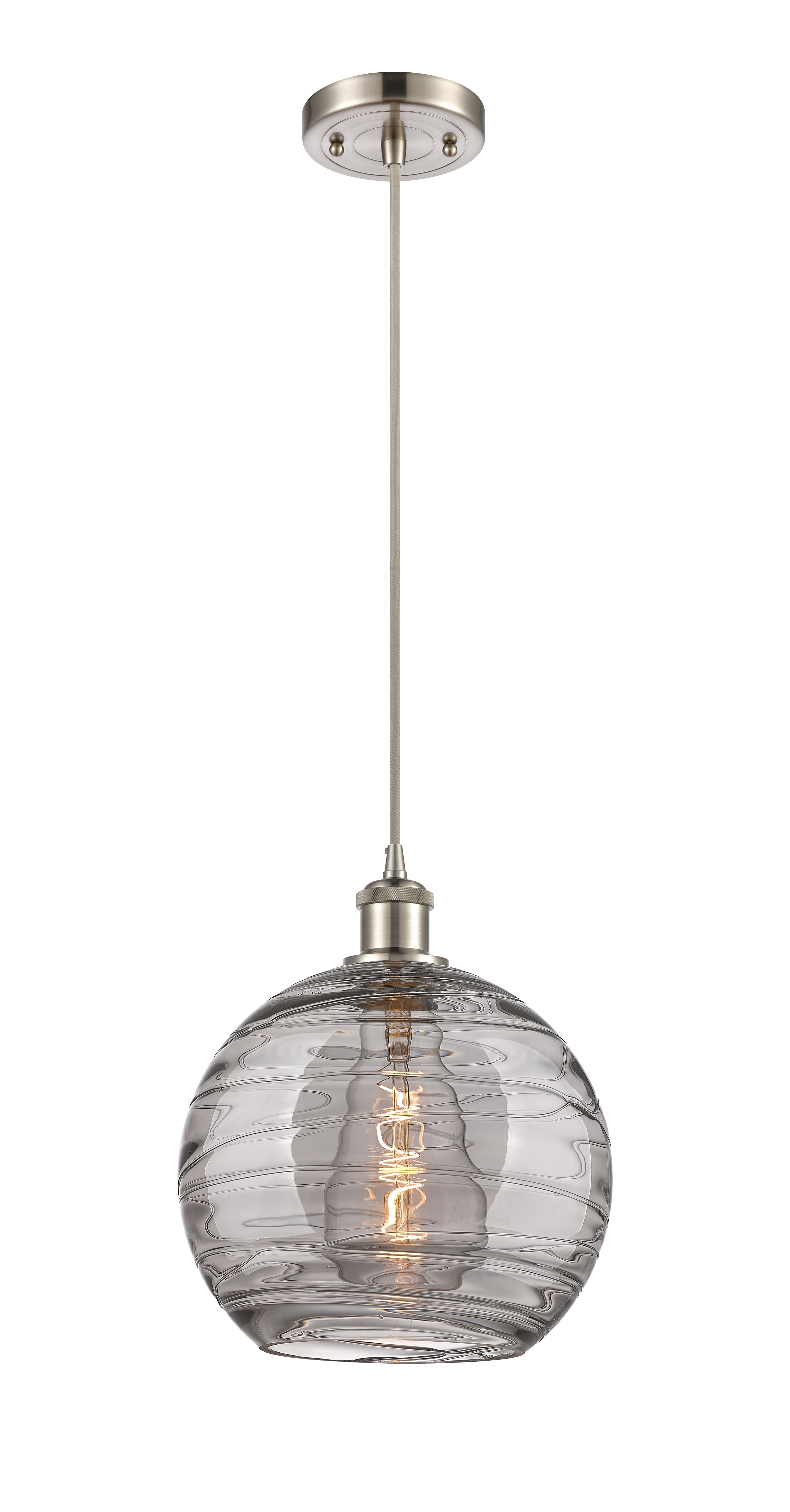 Ballston Mini Pendant Antique Brass Finish