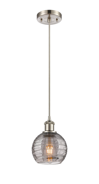 Ballston Mini Pendant Antique Brass Finish