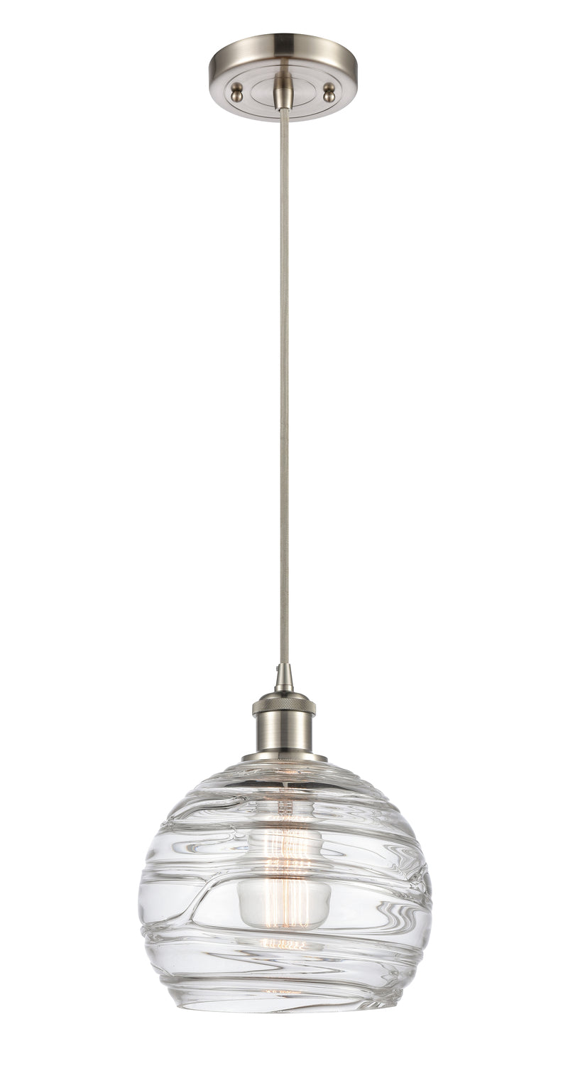 Ballston Mini Pendant Antique Brass Finish