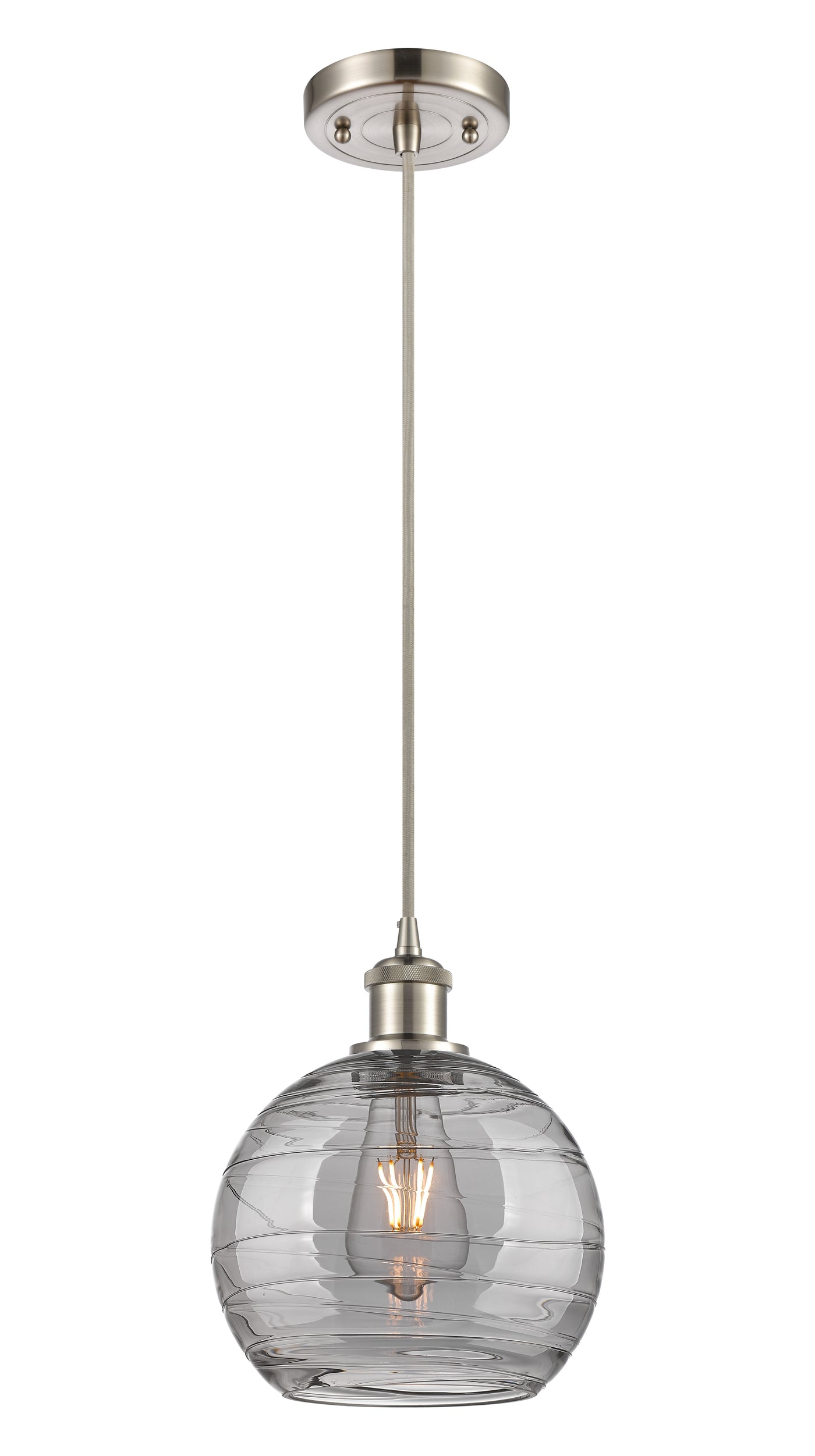 Ballston Mini Pendant Antique Brass Finish