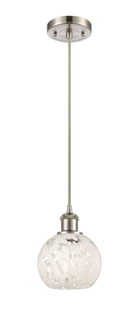 Ballston Mini Pendant Antique Brass 8 Inch