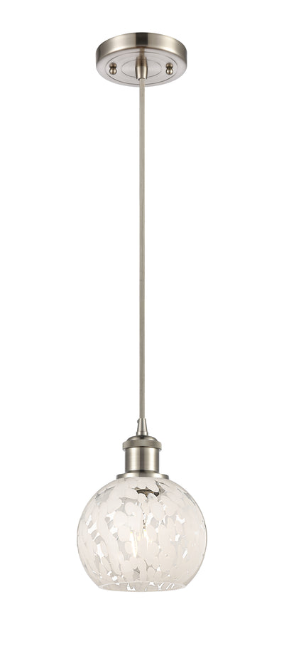 Ballston Mini Pendant Antique Brass 8 Inch