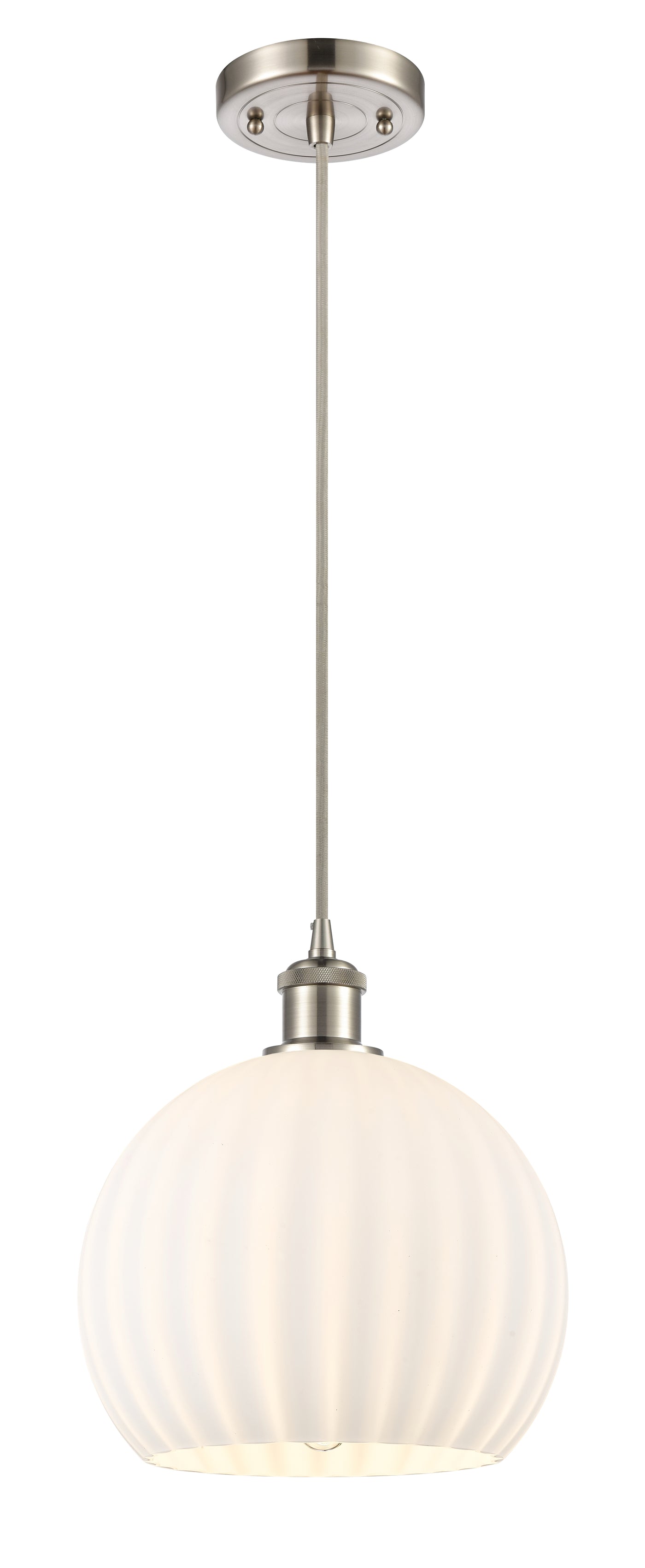 Ballston Mini Pendant Antique Brass 10 Inch