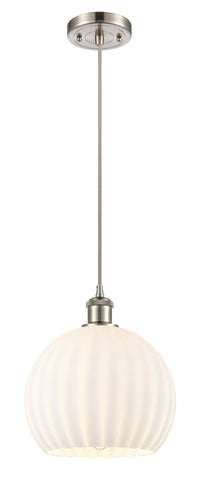 Ballston Mini Pendant Antique Brass 10 Inch