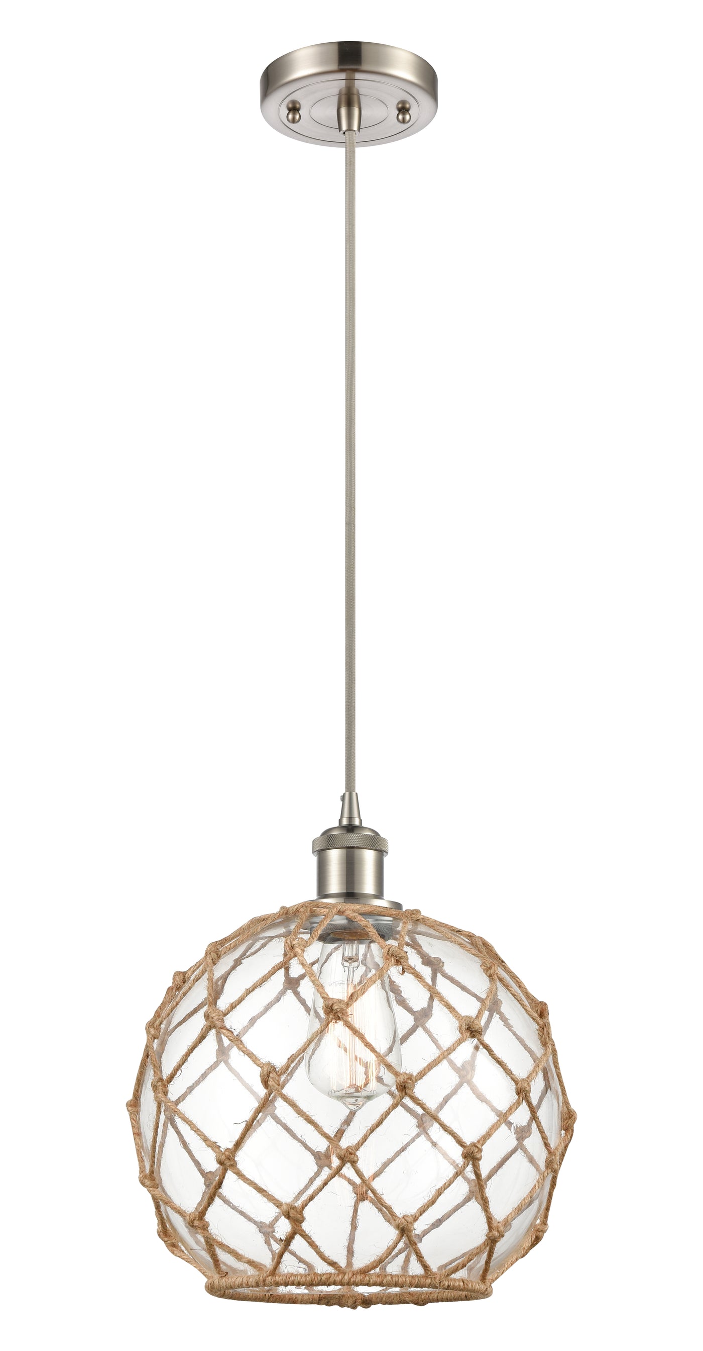 Ballston Mini Pendant Antique Brass Finish