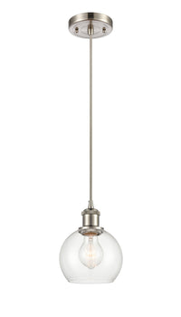 Ballston Mini Pendant Antique Brass Finish