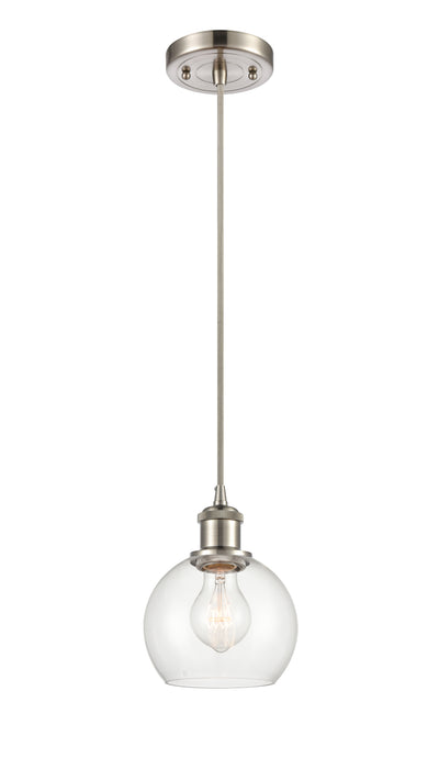 Ballston Mini Pendant Antique Brass Finish