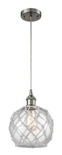 Ballston Mini Pendant Cast Brass 8 Inch