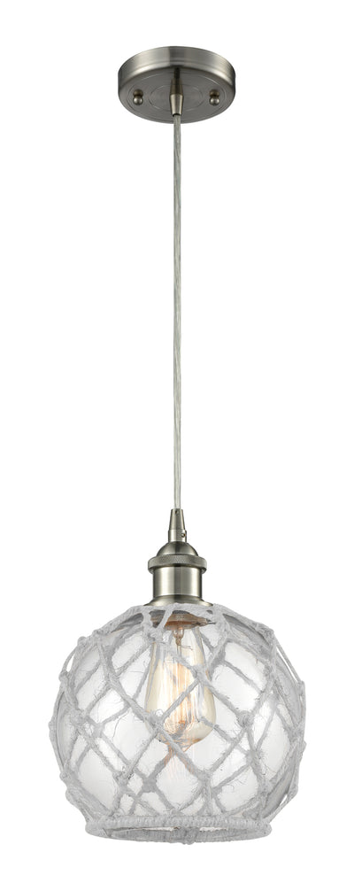 Ballston Mini Pendant Cast Brass 8 Inch