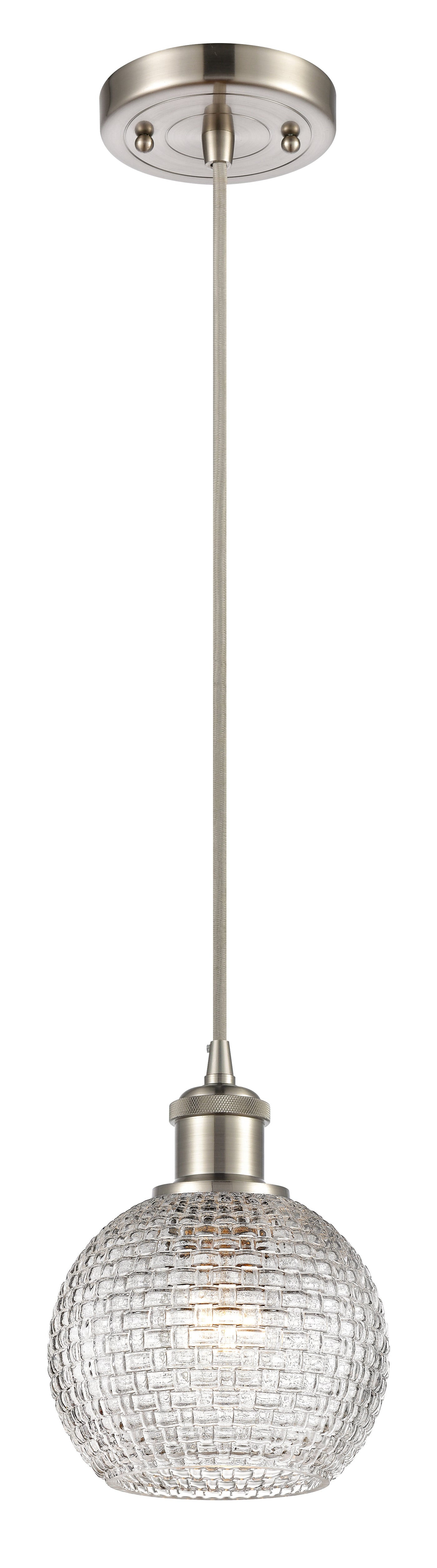 Ballston Mini Pendant Antique Brass Steel