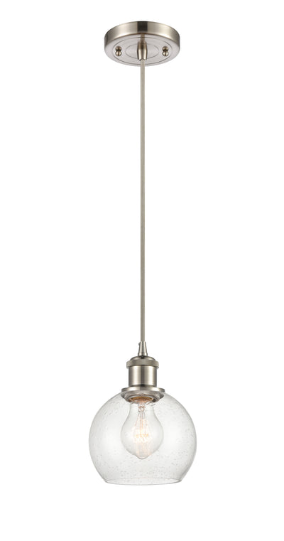 Ballston Mini Pendant Antique Brass Finish
