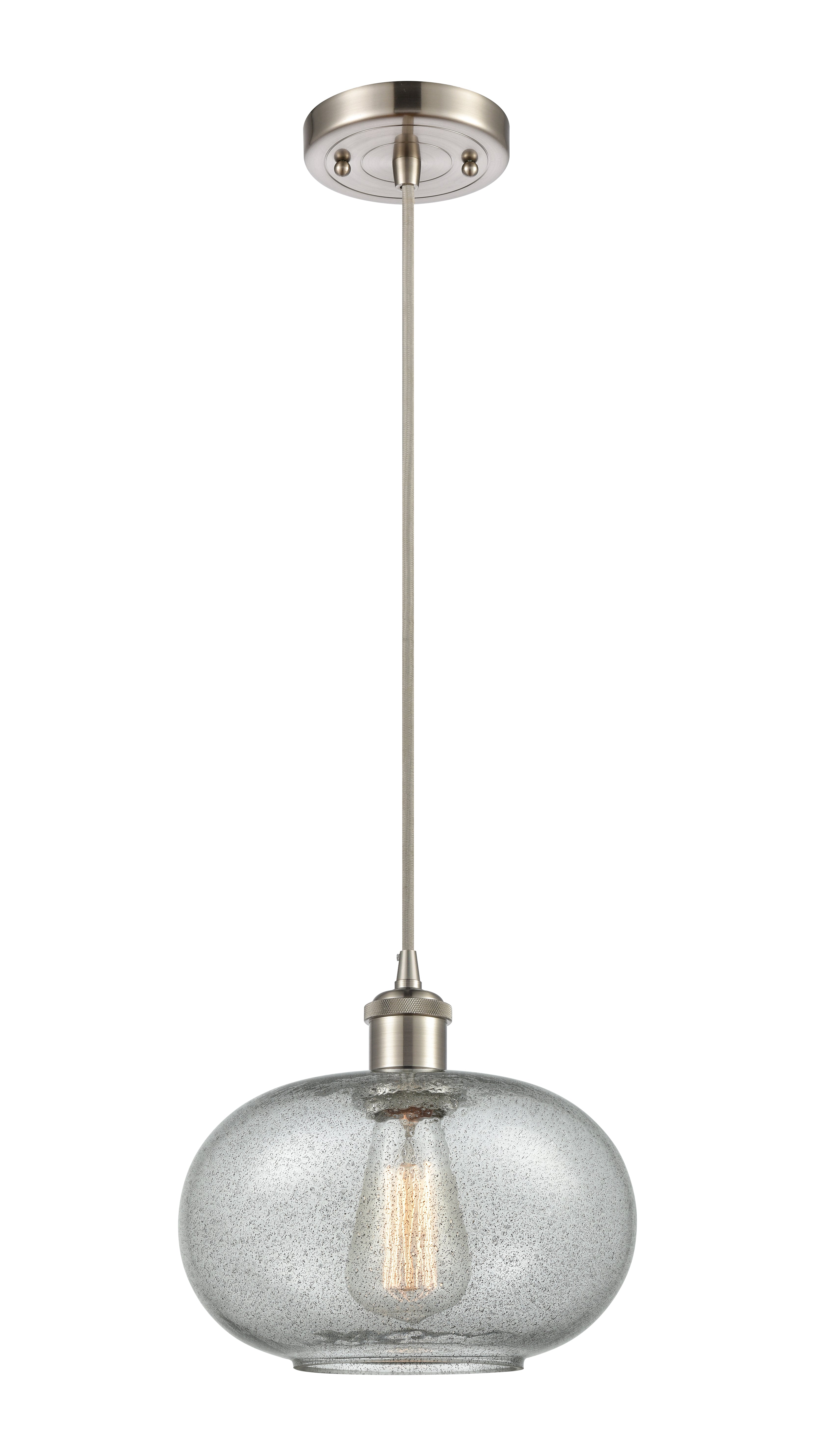 Ballston Mini Pendant Antique Brass Finish