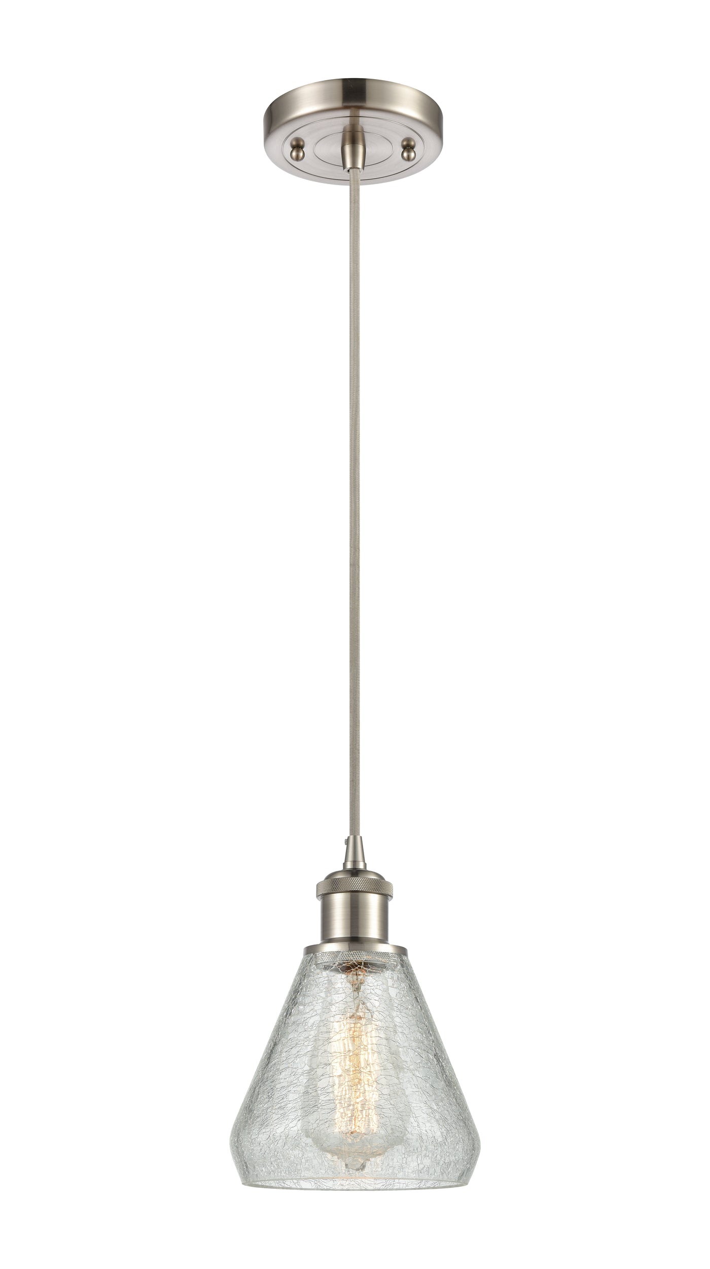 Ballston Mini Pendant Antique Brass Steel