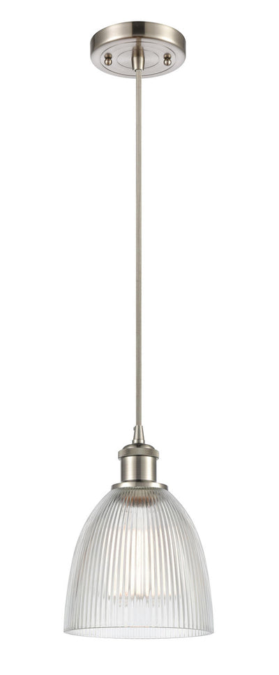 Ballston Mini Pendant Antique Brass Finish