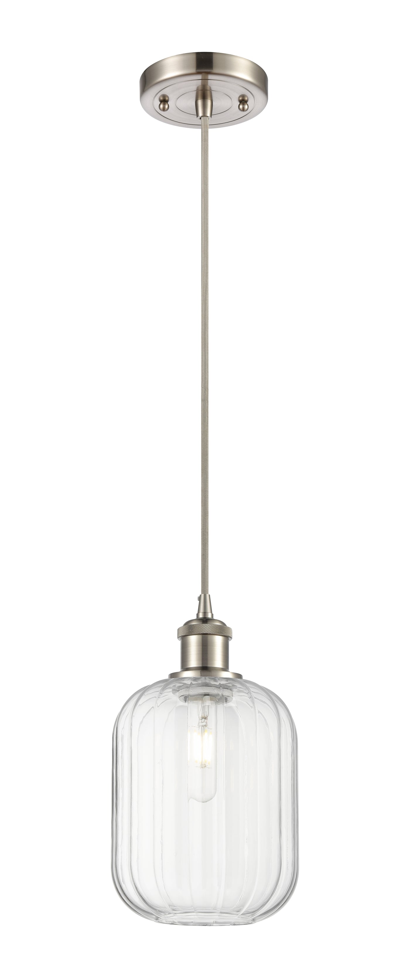 Ballston Mini Pendant Antique Brass Finish