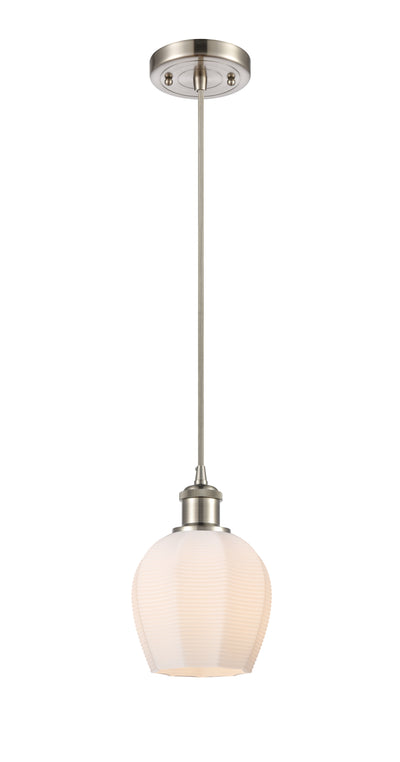 Ballston Mini Pendant Antique Brass Finish