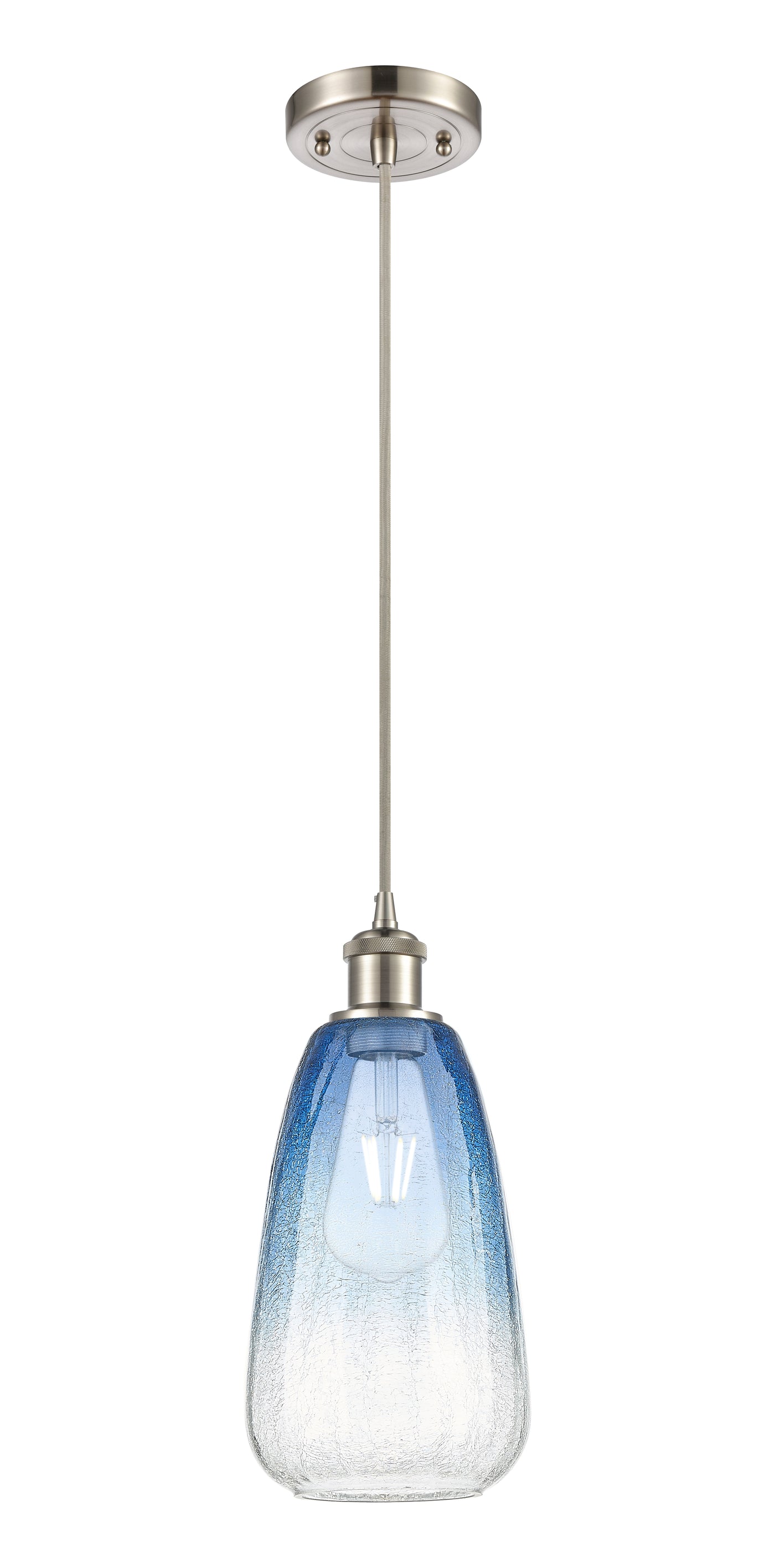 Ballston Mini Pendant Antique Brass 6 Inch