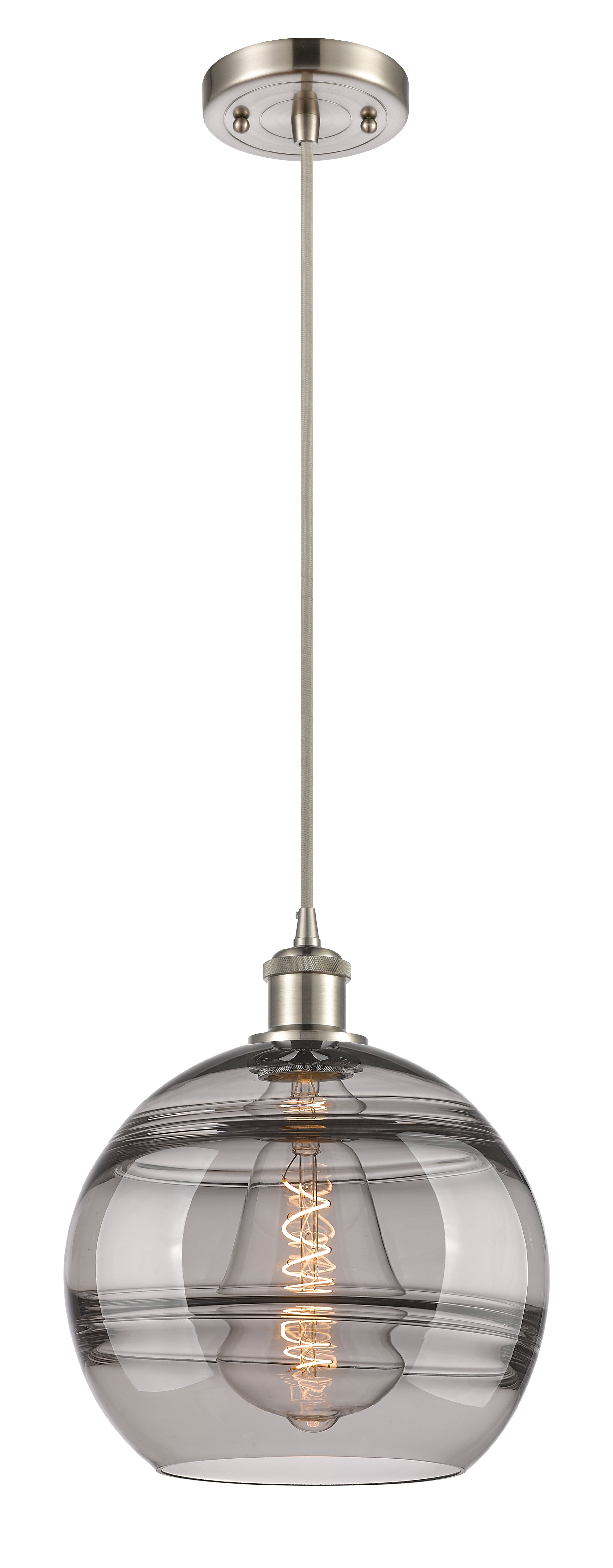 Ballston Mini Pendant Antique Brass Finish