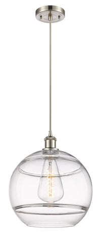 Ballston Mini Pendant Antique Brass Glass