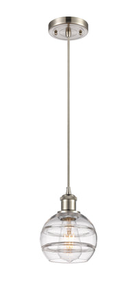 Ballston Mini Pendant Antique Brass Finish