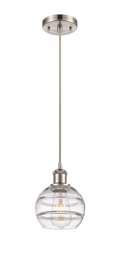 Ballston Mini Pendant Antique Brass Finish
