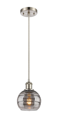 Ballston Mini Pendant Antique Brass Finish