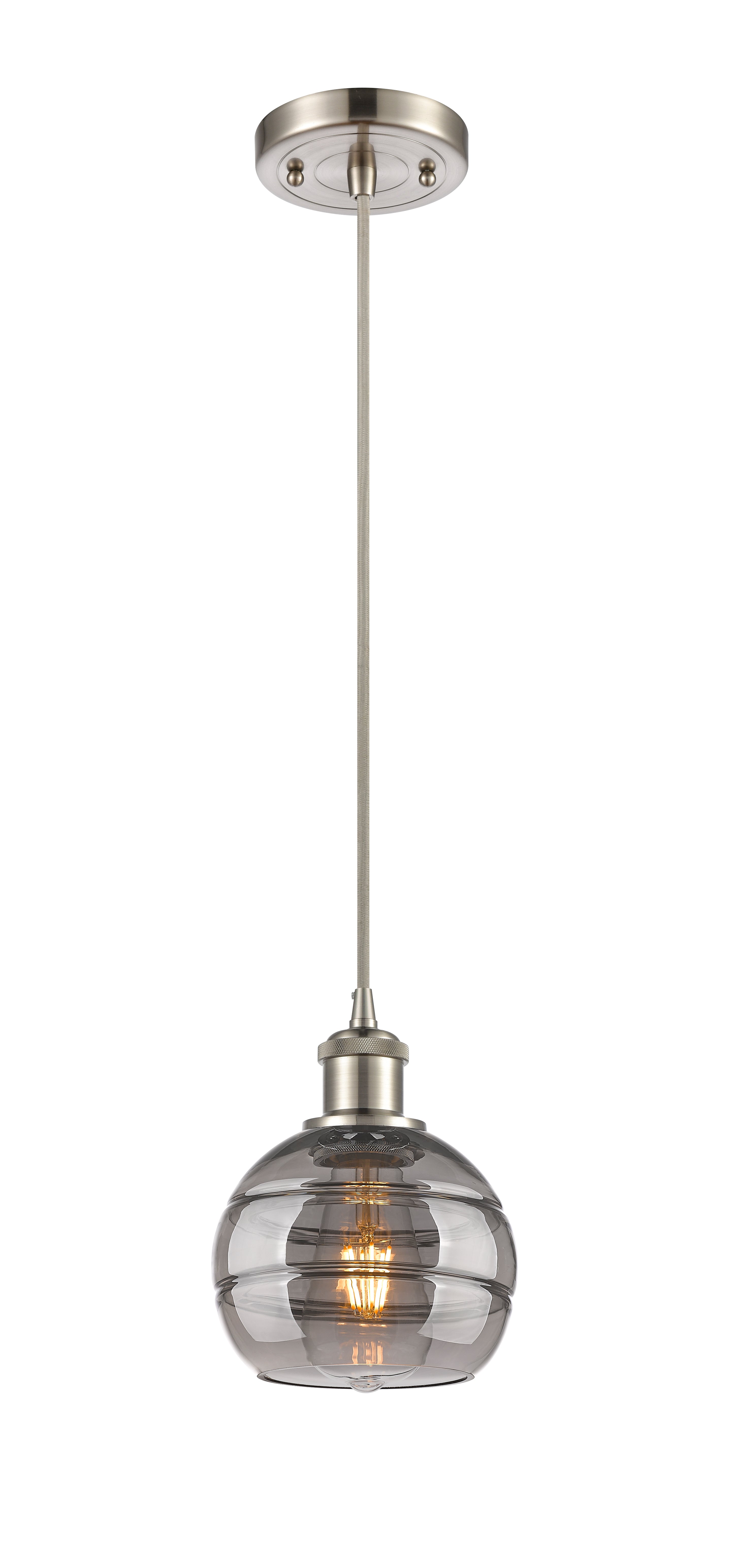 Ballston Mini Pendant Antique Brass Finish
