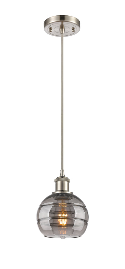Ballston Mini Pendant Antique Brass Finish