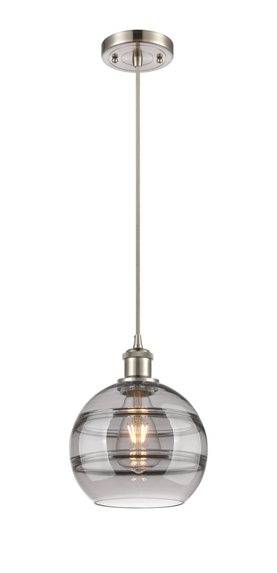 Ballston Mini Pendant Antique Brass Finish