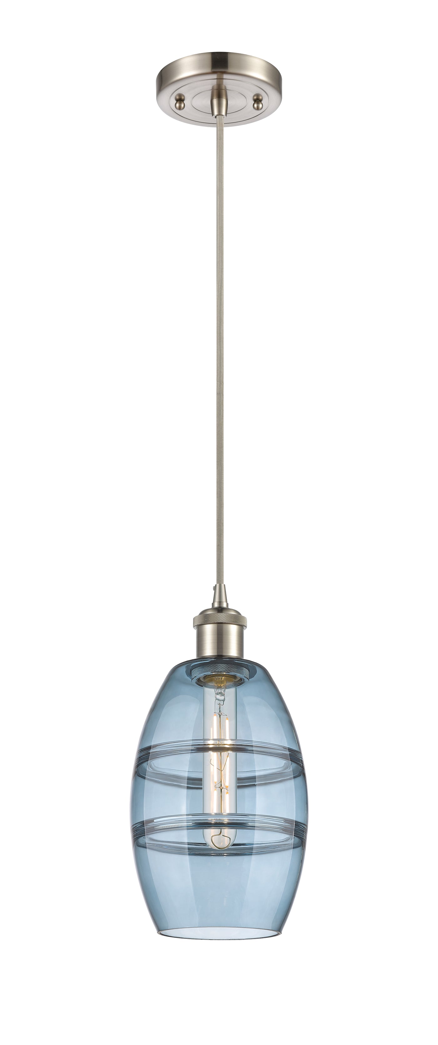 Ballston Mini Pendant Antique Brass Finish