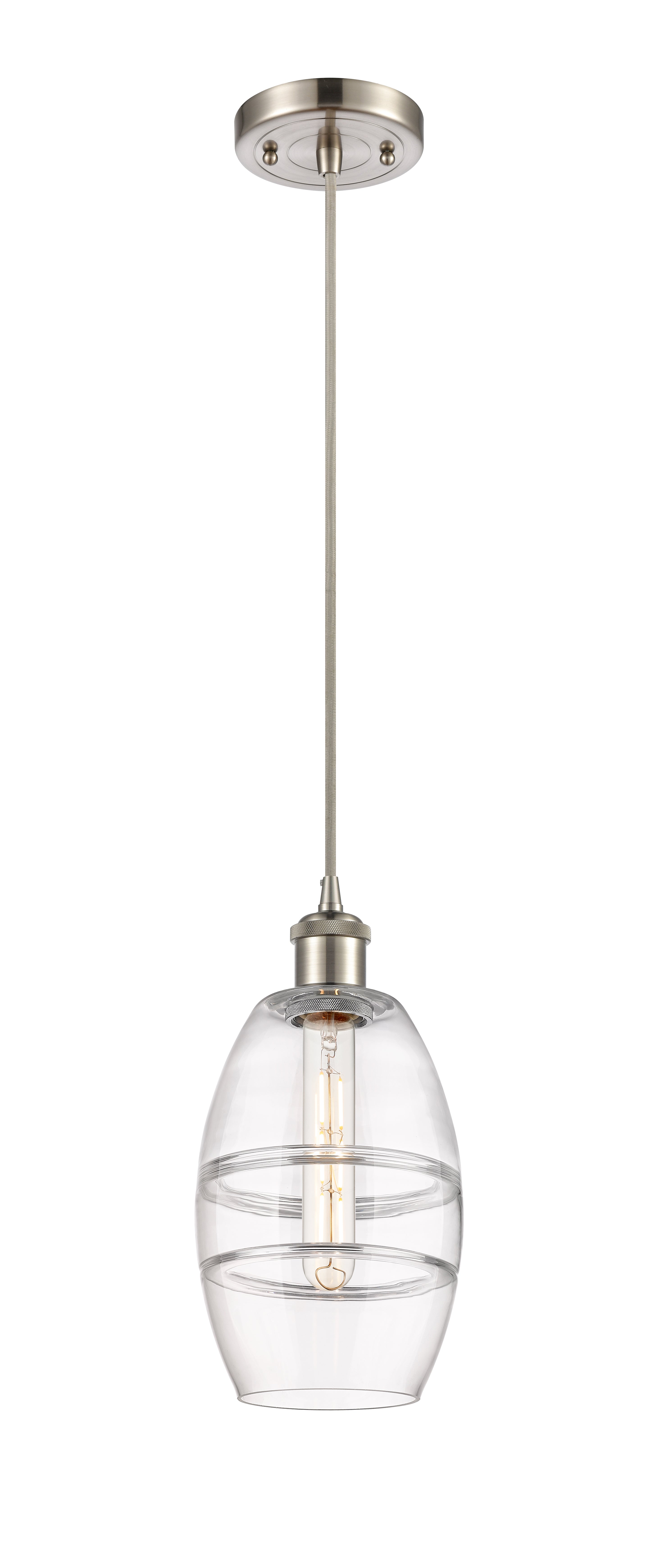Ballston Mini Pendant Antique Brass Finish