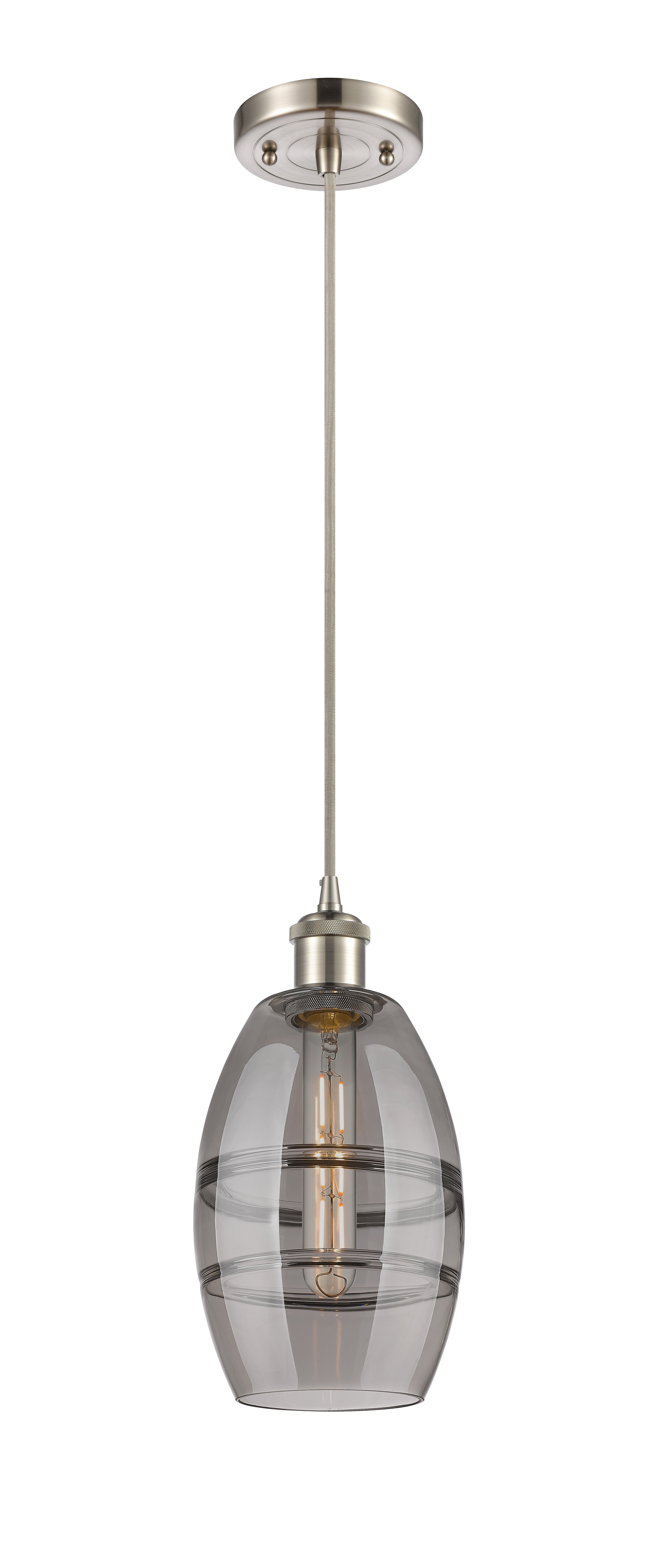 Ballston Mini Pendant Antique Brass Finish