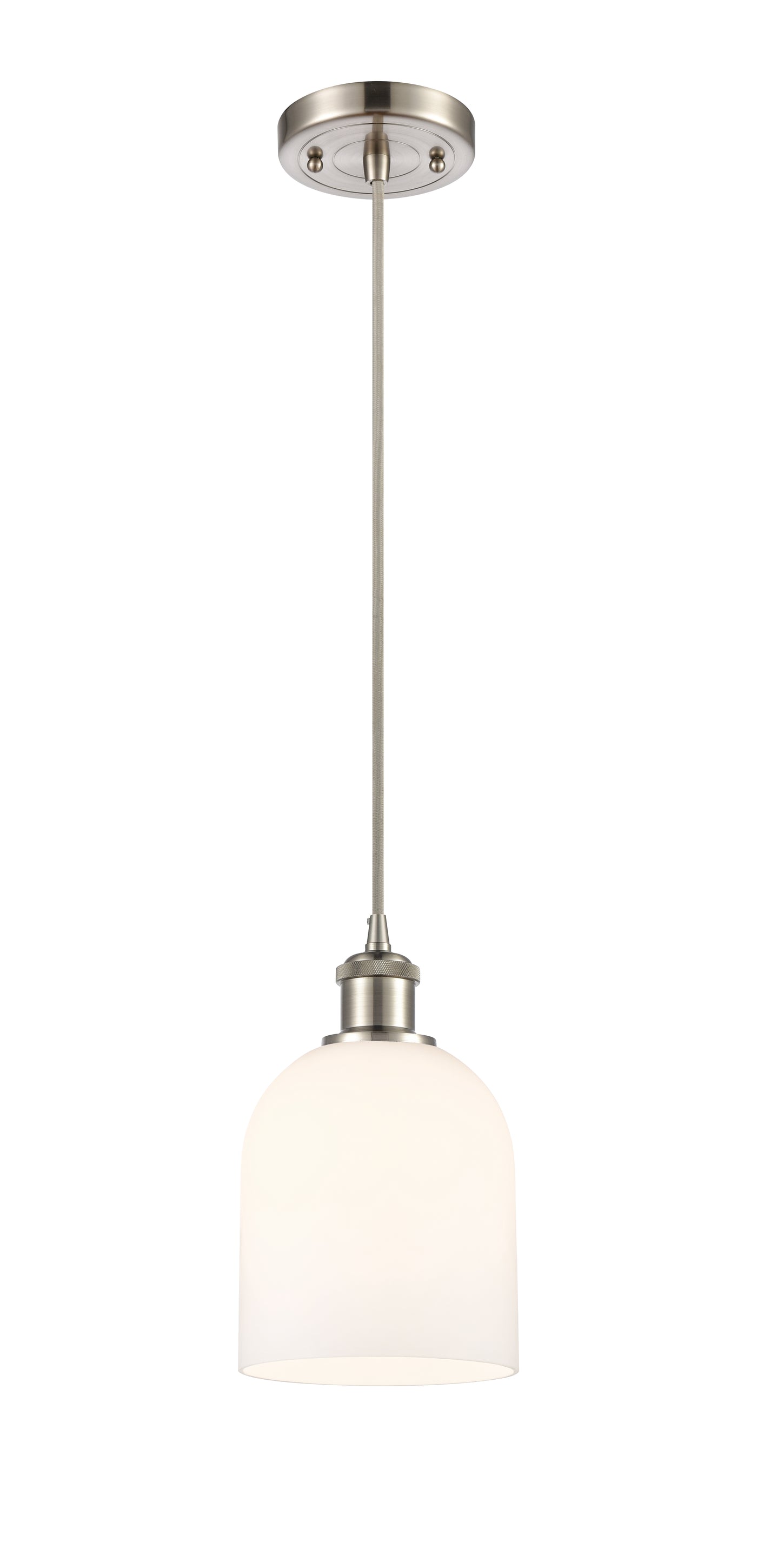 Ballston Mini Pendant Antique Brass Finish
