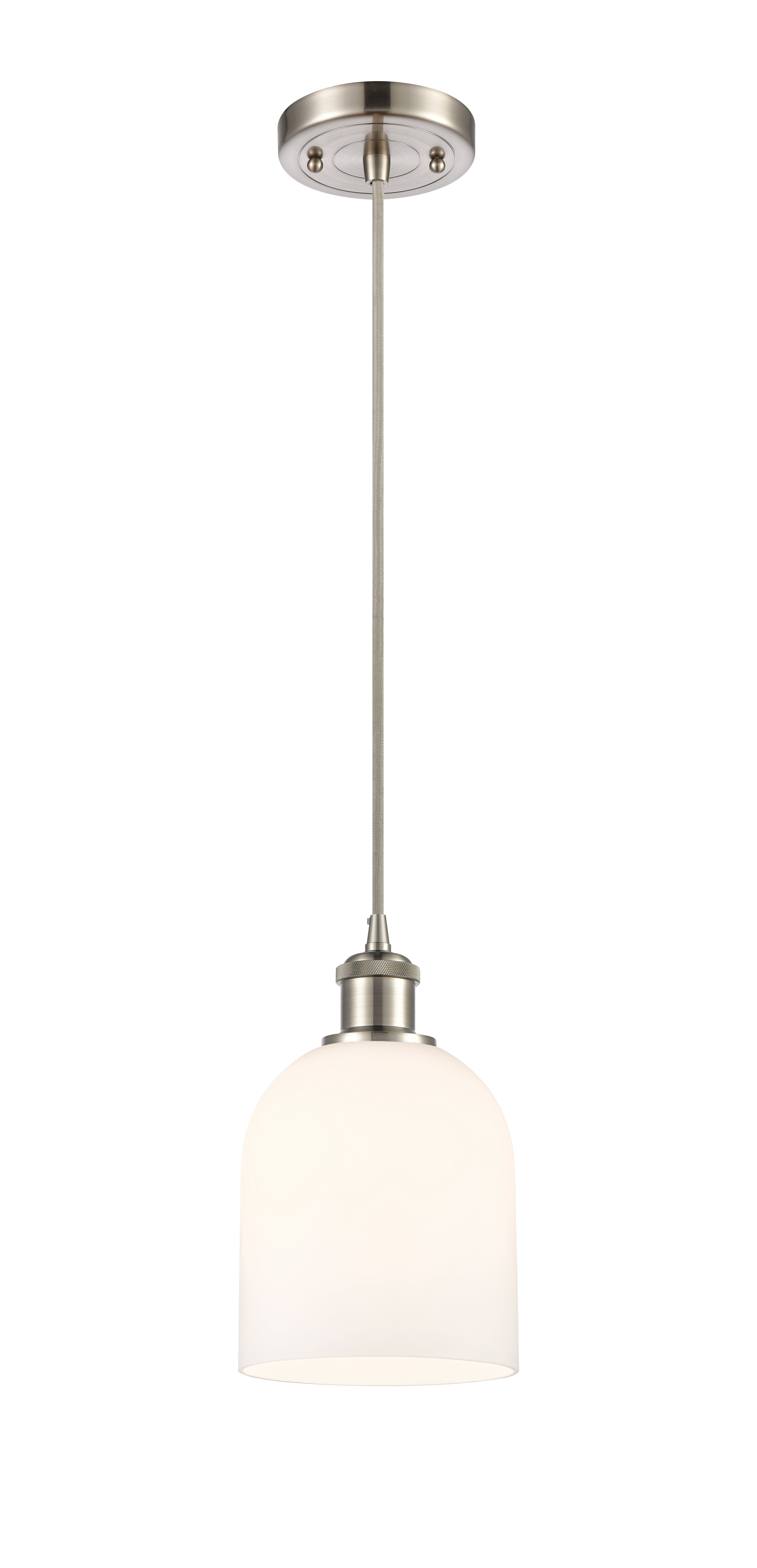 Ballston Mini Pendant Antique Brass Finish