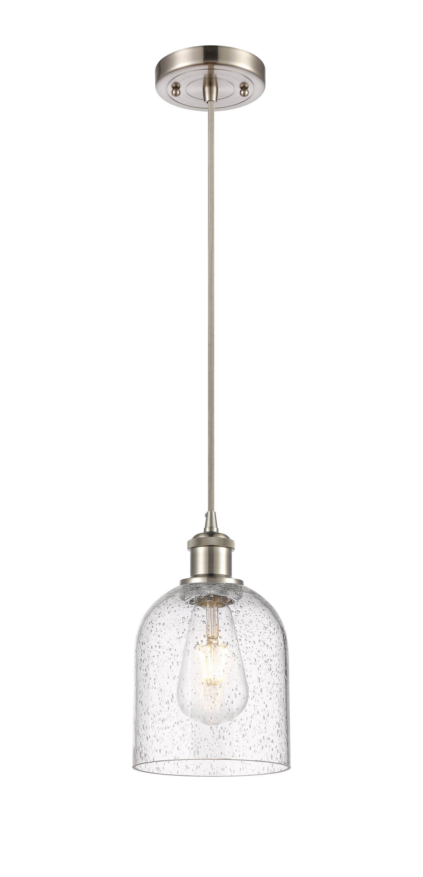 Ballston Mini Pendant Antique Brass Finish