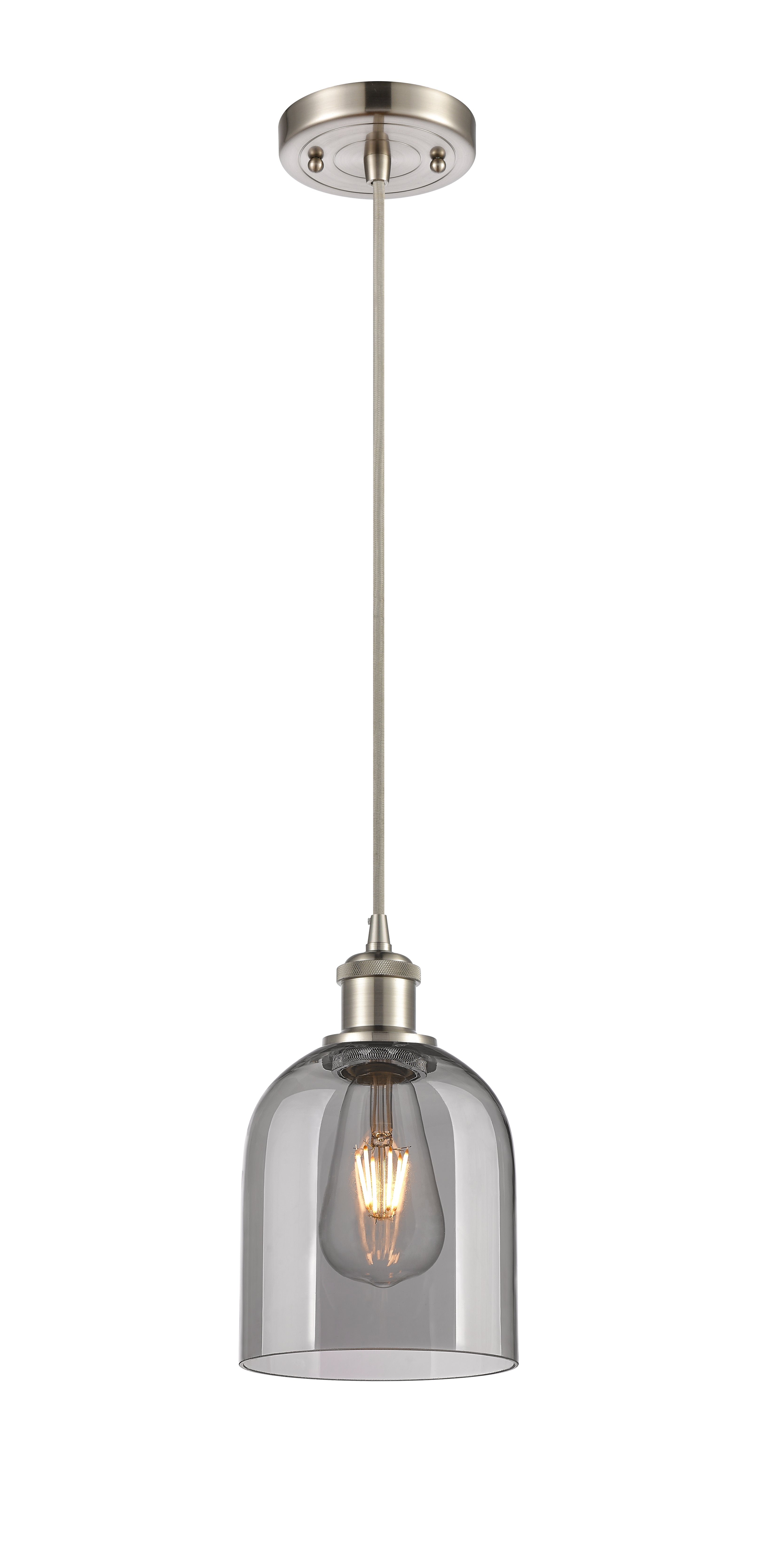 Ballston Mini Pendant Antique Brass Finish