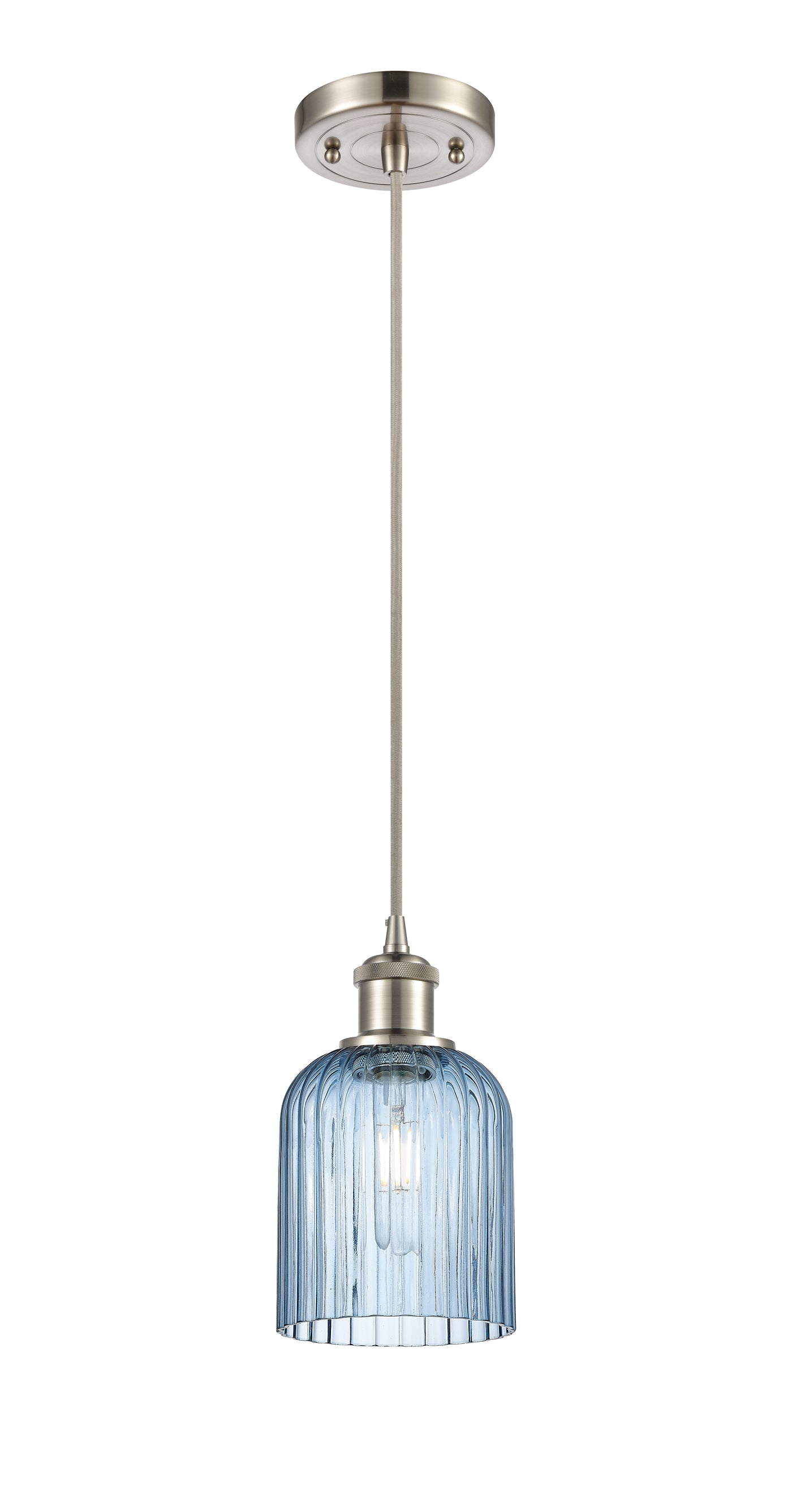 Ballston Mini Pendant Antique Brass Finish