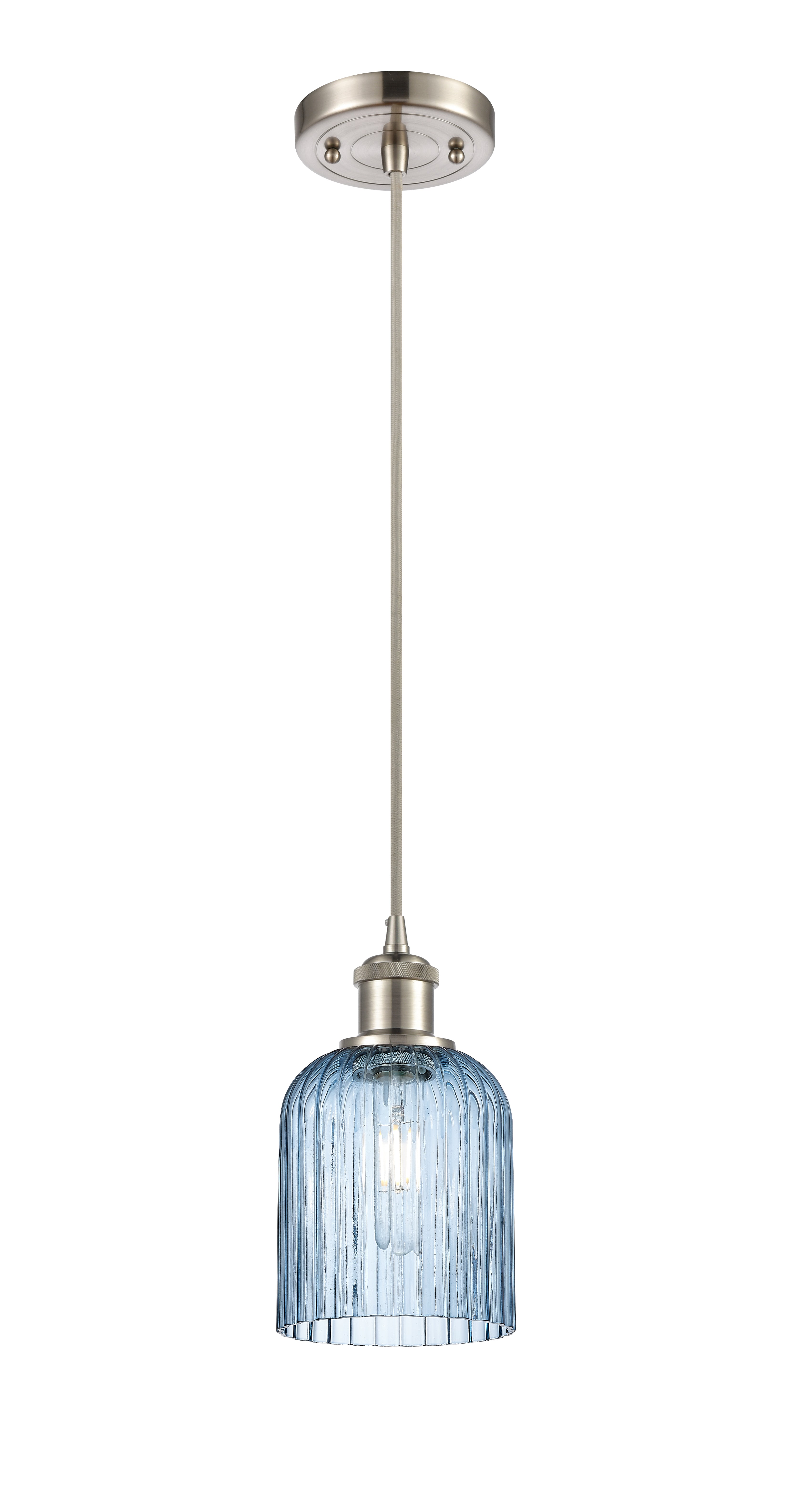 Ballston Mini Pendant Antique Brass Finish