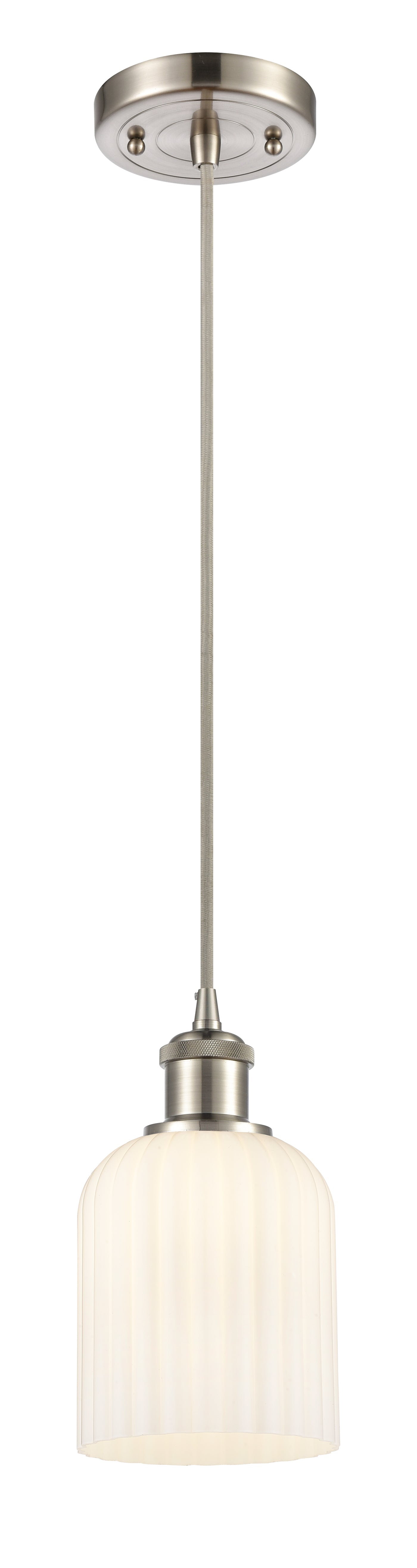 Ballston Mini Pendant Antique Brass Finish