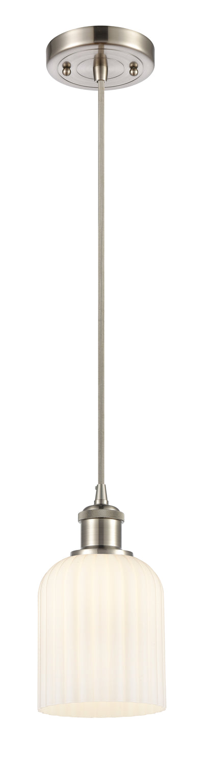 Ballston Mini Pendant Antique Brass Finish