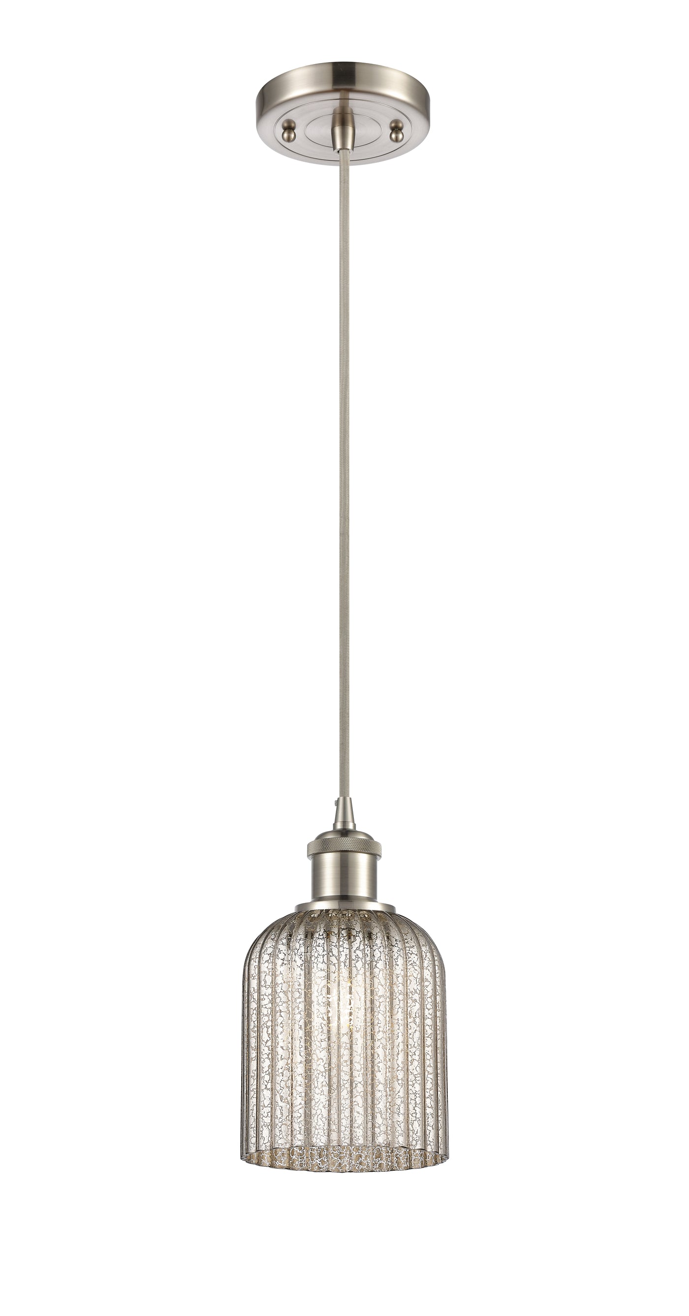 Ballston Mini Pendant Antique Brass Finish