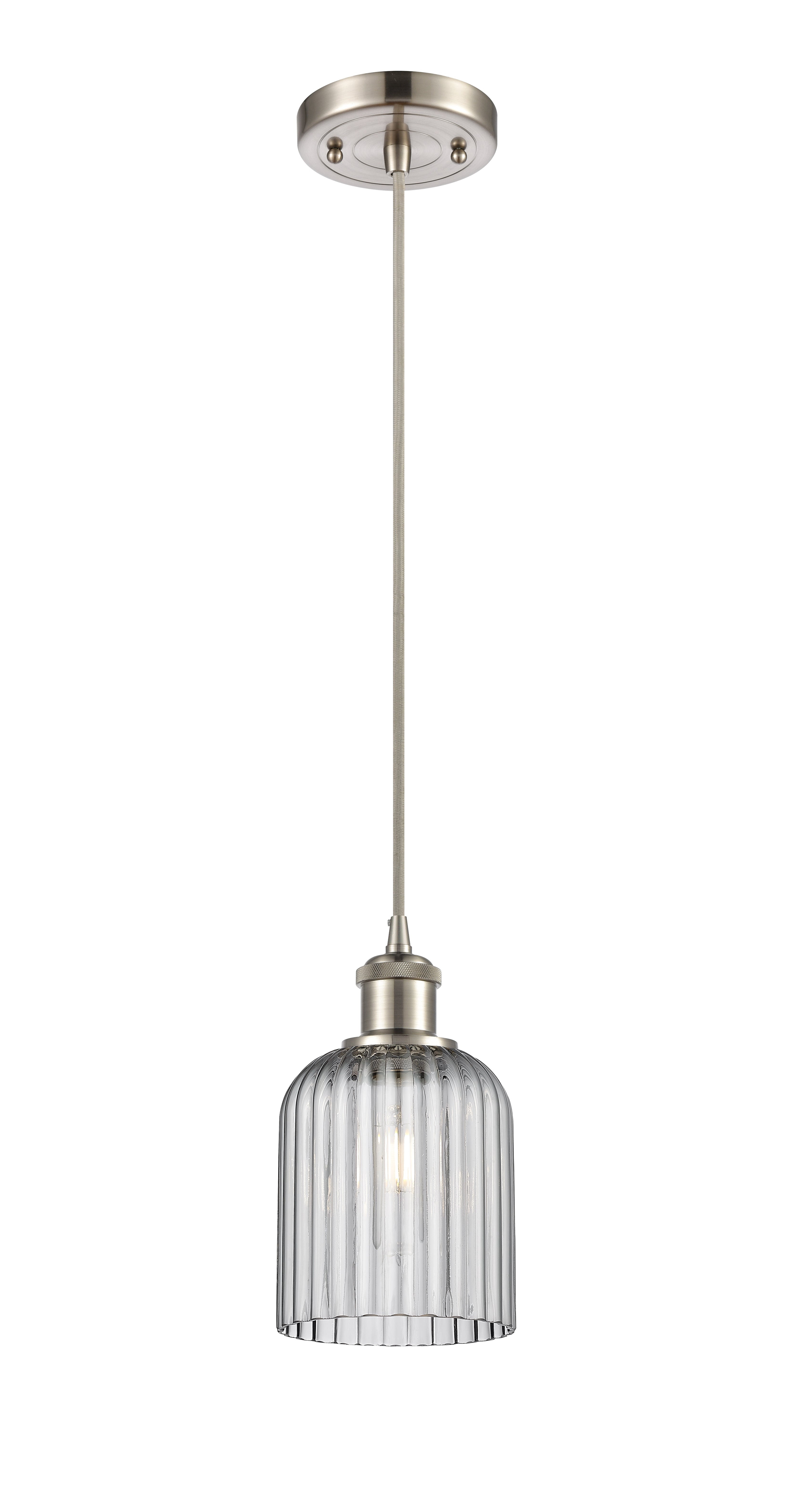 Ballston Mini Pendant Antique Brass Finish