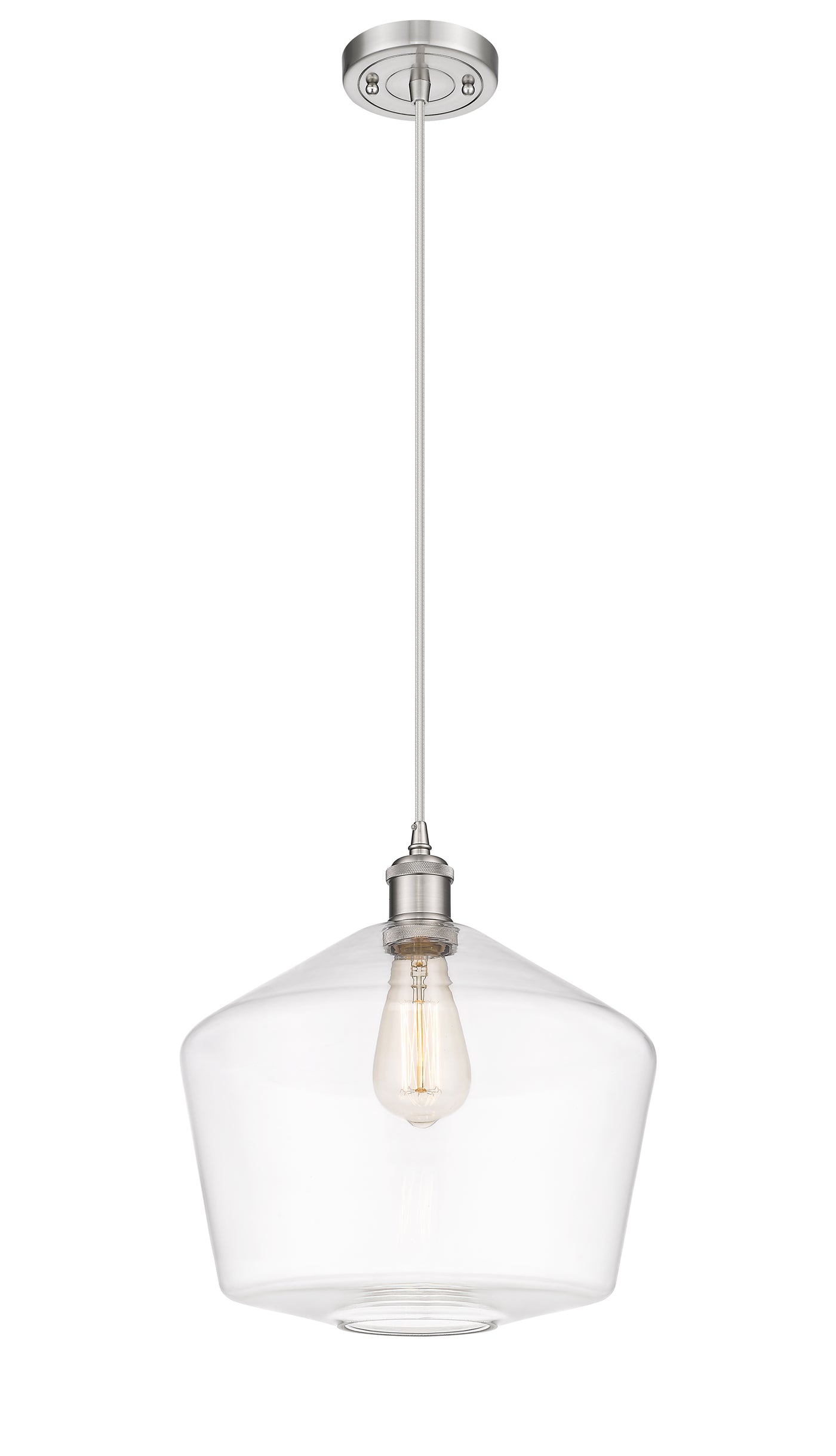 Ballston Mini Pendant Antique Brass 12 Inch