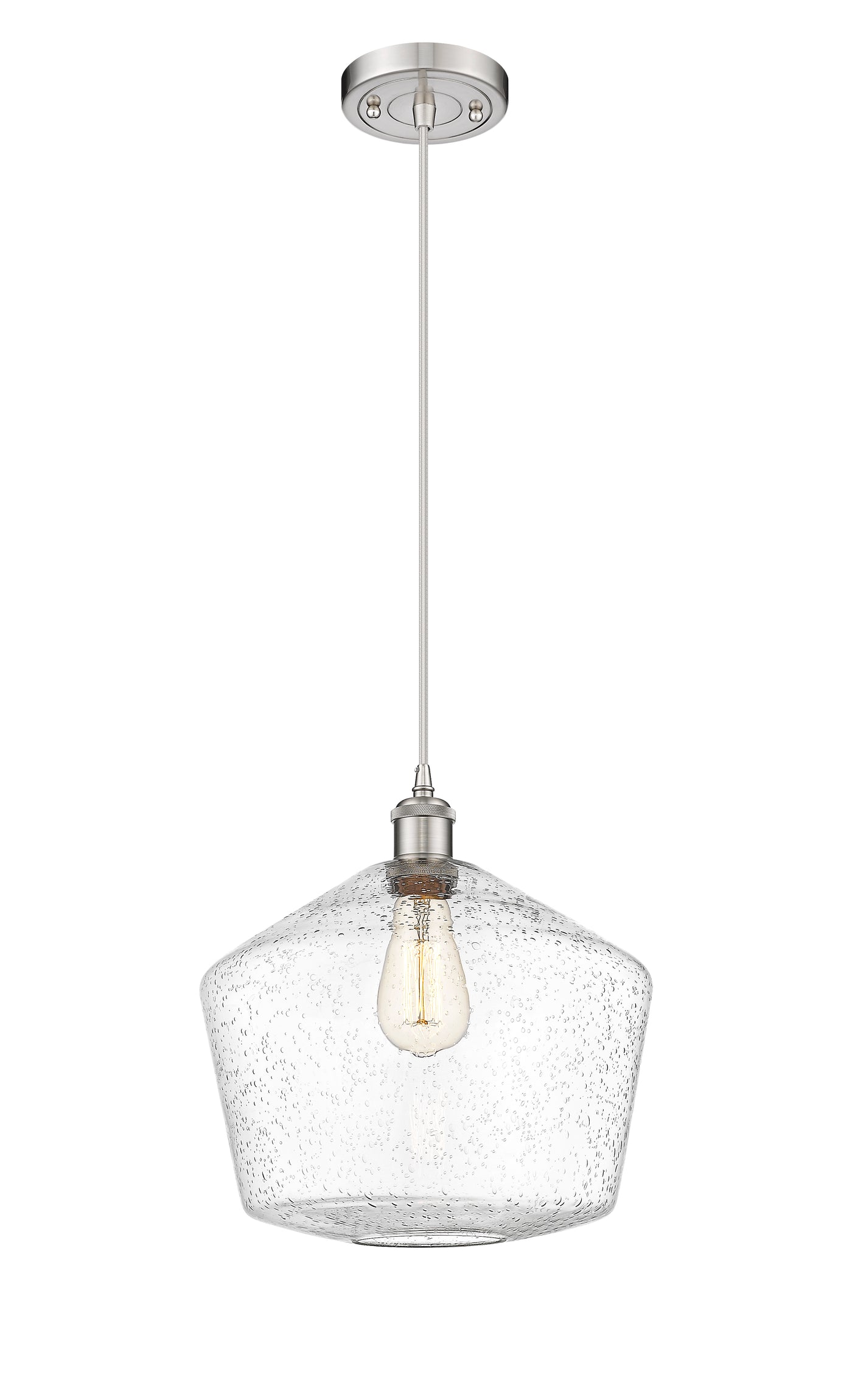 Ballston Mini Pendant Antique Brass 12 Inch