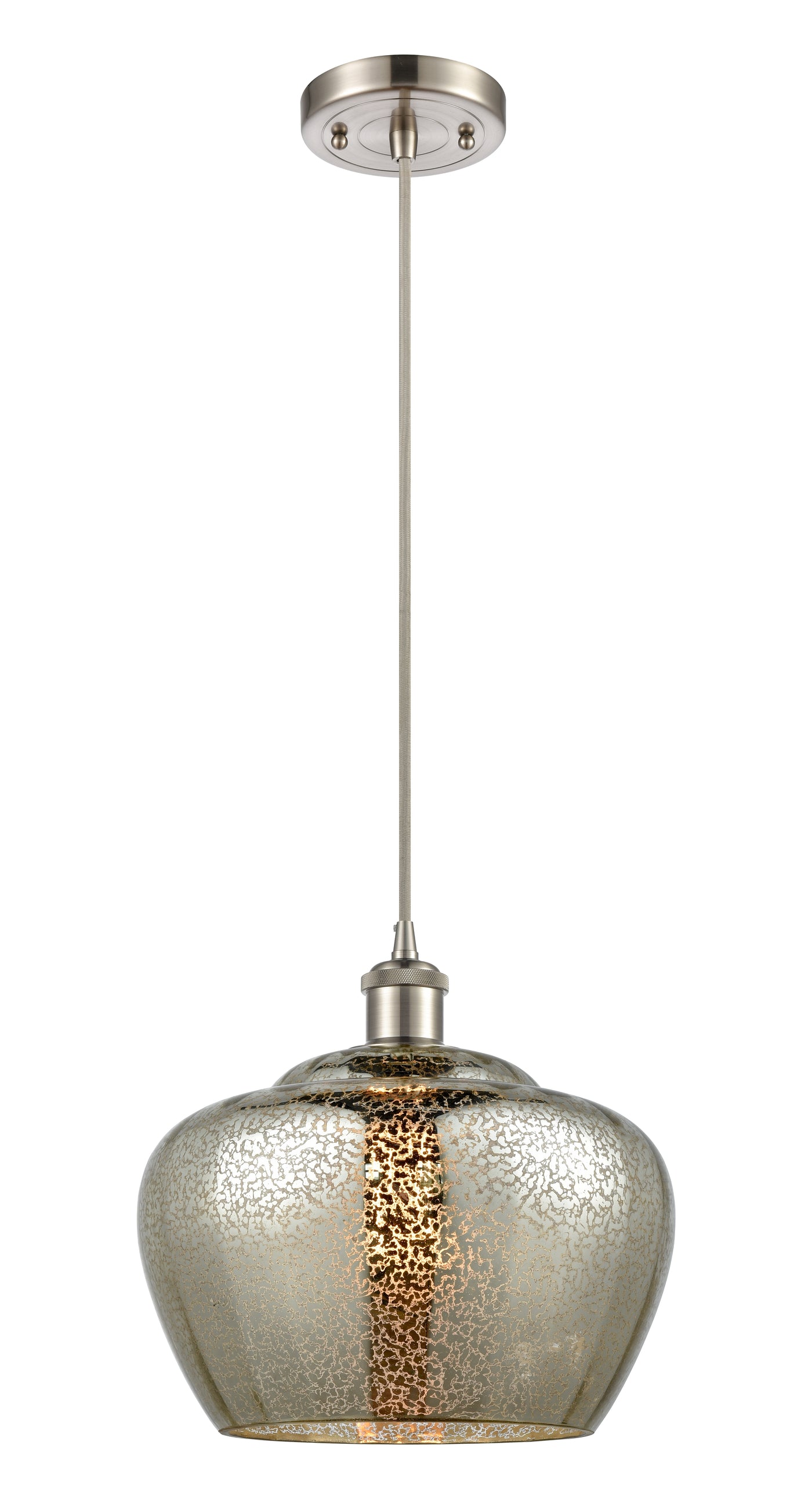 Ballston Mini Pendant Antique Brass Steel