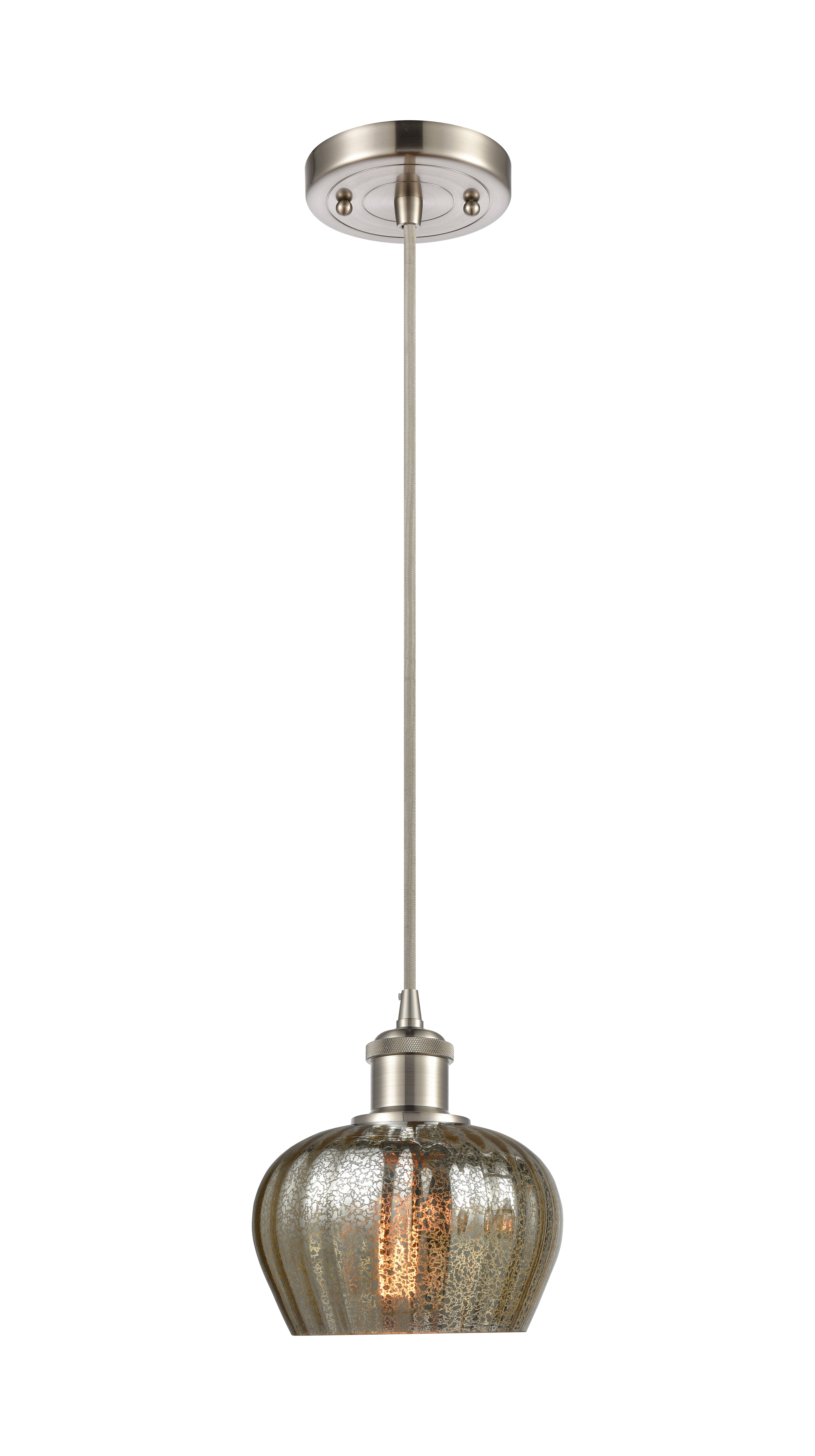 Ballston Mini Pendant Antique Brass