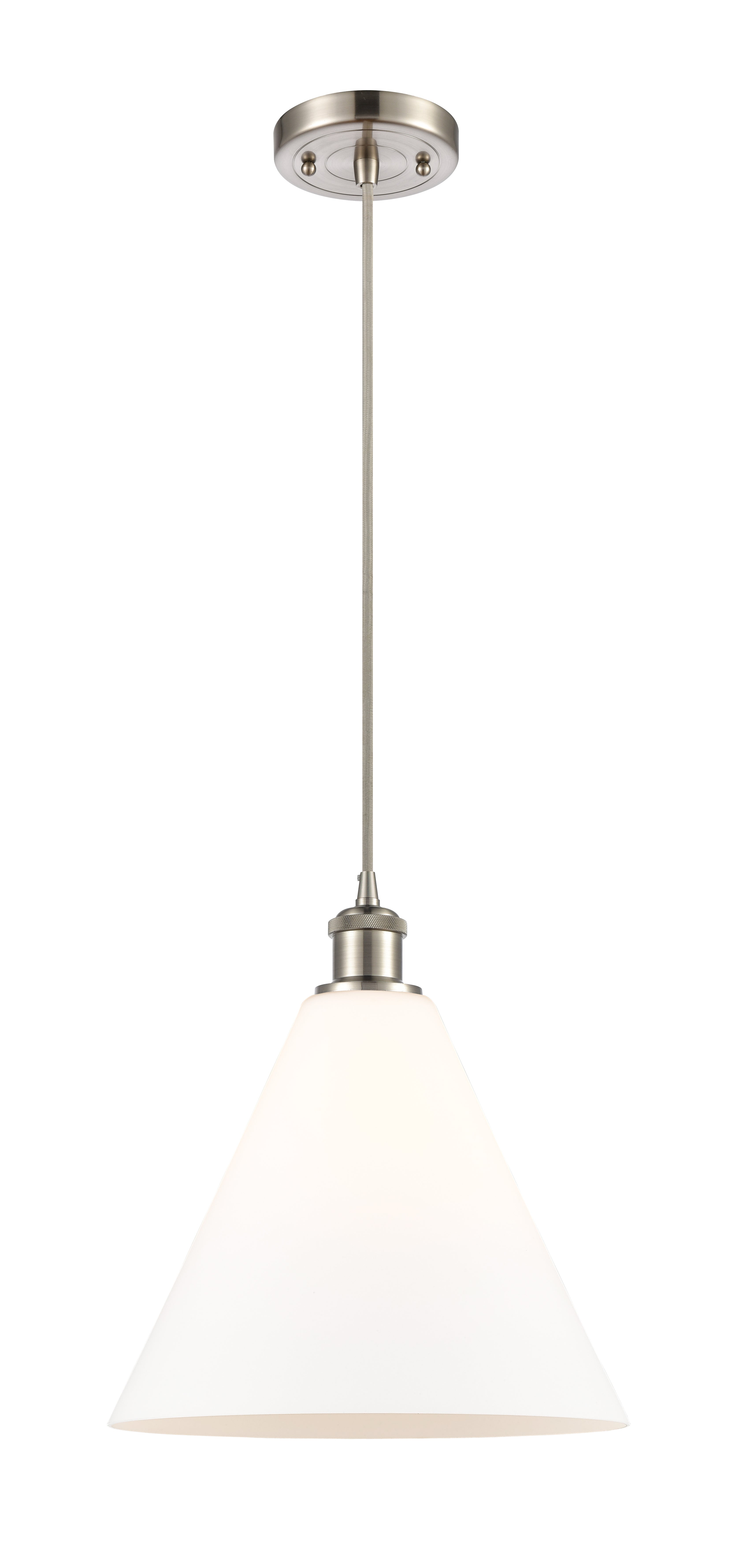Ballston Mini Pendant Antique Brass Finish