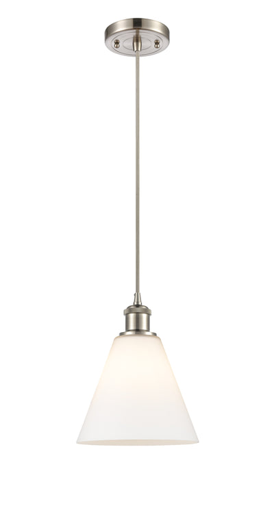Ballston Mini Pendant Antique Brass Glass
